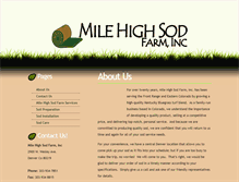 Tablet Screenshot of milehighsodfarm.com